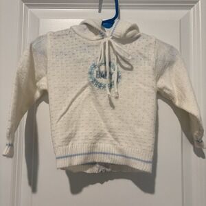 Pride N Joy Vintage Acrylic 6/9 Months Baby Girl Sweater
